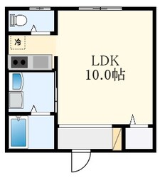 サニーハイツの物件間取画像